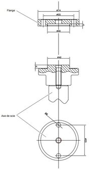 S&auml;gequerschnitt 315mm