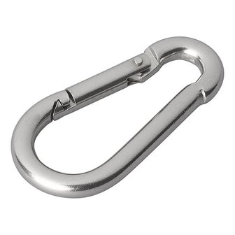 Karabiner Edelstahl 5x50mm x4 St&uuml;ck