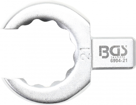 Einsteck-Ringschl&uuml;ssel offen 21 mm