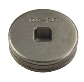 Vorschubrolle Stahl 0,8-1 mm