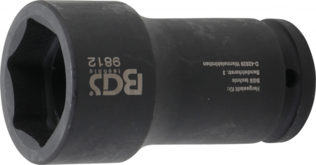 Kraft-Steckschl&uuml;ssel-Einsatz Sechskant, tief | 20 mm (3/4&quot;) | SW 38 mm
