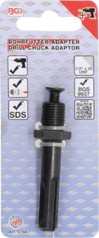 Bohrfutter-Adapter 1/2 UNF f&uuml;r SDS-Aufnahme