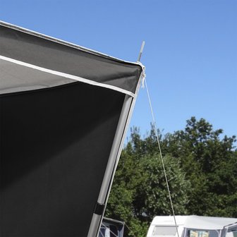 Zeltstange Teleskop 3-teilig 93-230cm - 2er Set