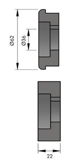 Manuelles Frontger&auml;t 1,2x140mm