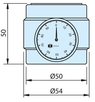 Nullpunkt- oder H&ouml;henverstellvorrichtung 50 mm