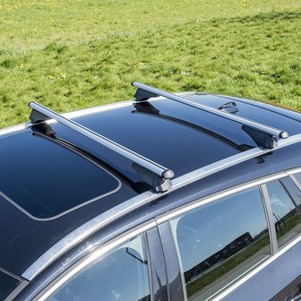 Dachrelingtrager fur geschlossene Dachreling 120cm Aluminium 75kg