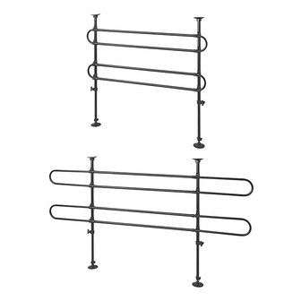 Gep&auml;ck- &amp; Hundeschutzgitter 2x2-Rohre Metall