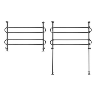 Gep&auml;ck- &amp; Hundeschutzgitter 2x2-Rohre Metall