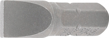 Bit Antrieb Au&szlig;ensechskant 6,3 mm (1/4) Schlitz 8 mm