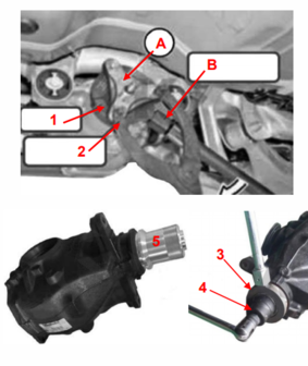 Differentialflansch- &amp; Einlegemutter-Werkzeug-Satz fur BMW E70, E82, E90, E91, E92, E93