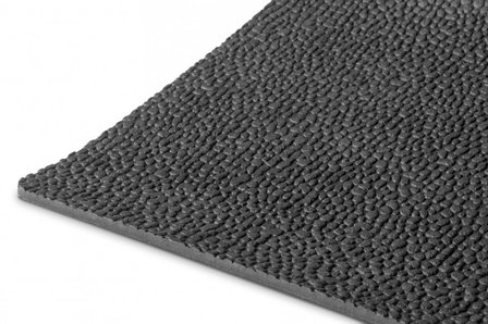 Gummi auf Rolle 10m x 1200mm x 3mm Reiskorn schwarz