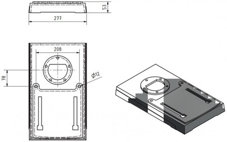 Tischbohrdurchmesser 25mm - 615x330x1015mm