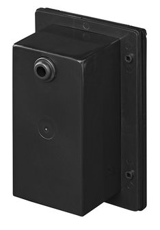 CEE-Anbaudose eckig schwarz