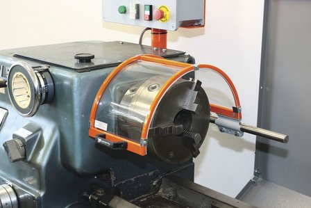 Spannschutz mit monolithischem Siebdurchmesser 400mm