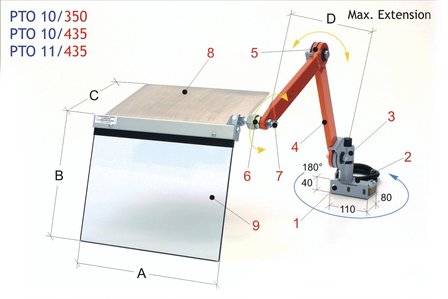 Schutzkappe Mei&szlig;elhalter 350x300mm