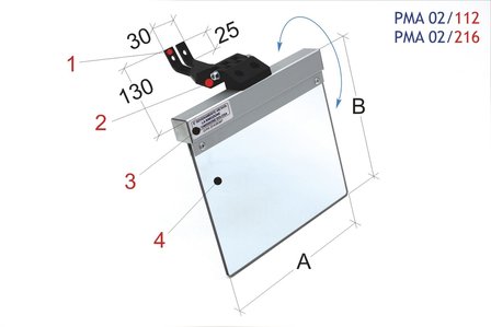 Universal-Schutzabdeckungsm&uuml;hle / Bandschleifmaschine 200x185mm