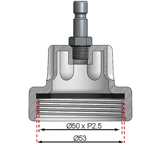 Adapter Nr. 6 fur Art. 8027, 8098