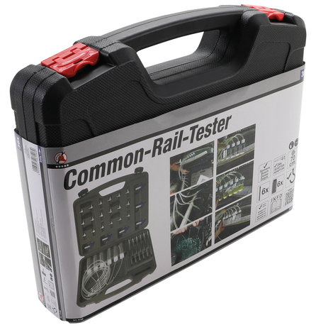 Common-Rail-Tester mit 24 Adaptern