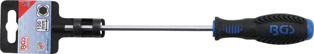 Schraubendreher Innensechskant 5 mm Klingenl&auml;nge 150 mm