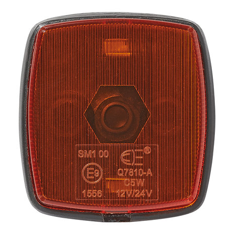 Seitenmarkierungsleuchte orange 65x60mm PM
