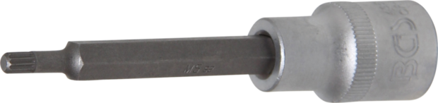 Bit-Einsatz Lange 100 mm Antrieb Innenvierkant 12,5 mm (1/2) Innenvielzahn (fur XZN)