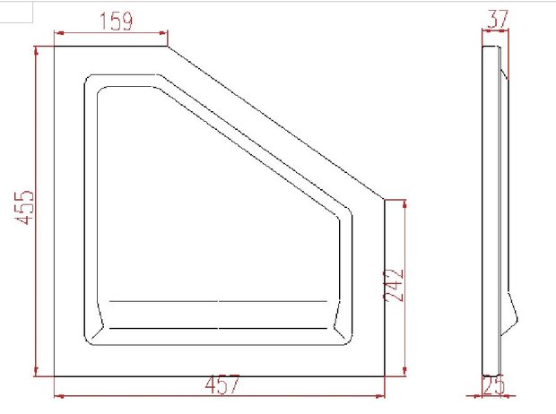 Sandstrahl -Stand 220 l