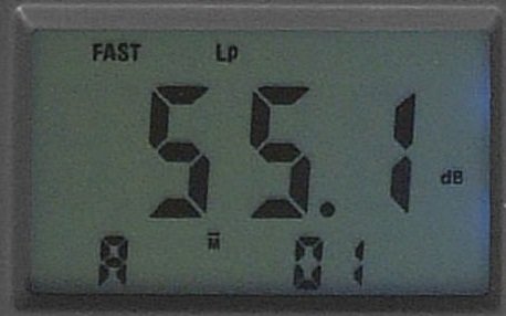 Digitales Rauschmessgerät 2 Filterkurven a / c / schnelle und langsame 