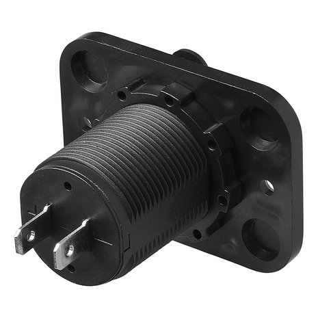 USB Unterputzdose 2-fach Typ A 3100mA 12V 24V