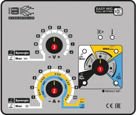 Schweißgerat MIG-MAG -TIG 200 Amp