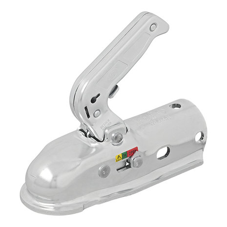 Kugelkupplung Stahl rund 40 45 50mm 2300kg gebremst