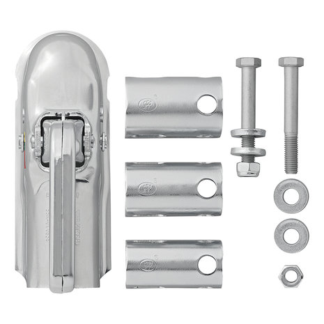 Kugelkupplung Stahl rund 40 45 50mm 2300kg gebremst