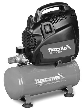 Ölfreier Kompressor 8 bar - 6 Liter, 385x170x465mm