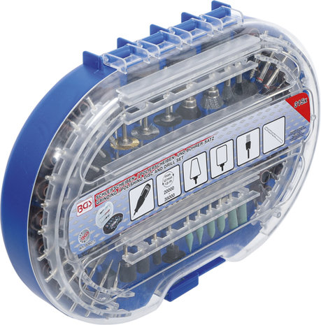 Schleifscheiben- / Polierscheiben- und Bohrer-Satz fur Hochgeschwindigkeits-Drehwerkzeuge 315-tlg