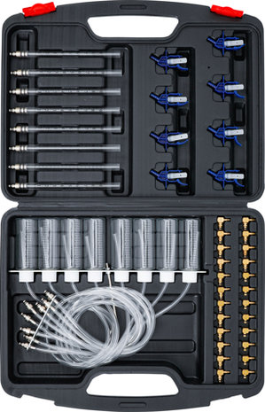 Common-Rail-Tester mit 32 Adaptern