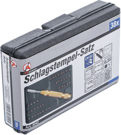 Schlagstempel-Satz 36-in-1