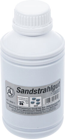 Sandstrahlgut Aluminium Oxid Korund 60# 850 g