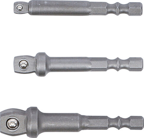 Bohrmaschinen-Kippadapter-Satz Antrieb Außensechskant 6,3 mm (1/4) 3-tlg