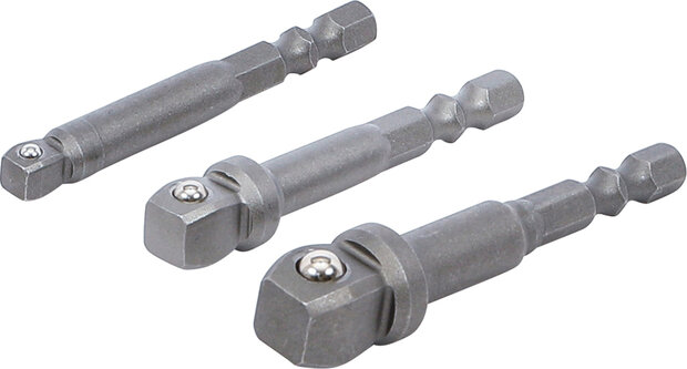 Bohrmaschinen-Kippadapter-Satz Antrieb Außensechskant 6,3 mm (1/4) 3-tlg