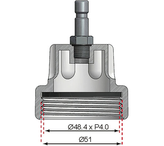 Adapter Nr. 11 für Art. 8027, 8098 für Audi, VW