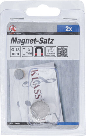 Magnetsatz extra starker Durchmesser 18 mm 2 Stück