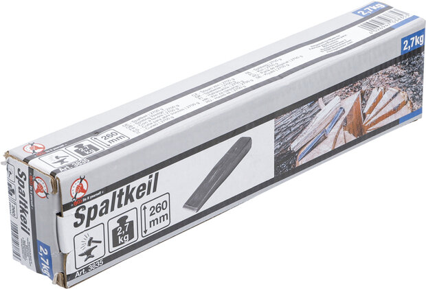 Spaltkeil, geschmiedet, 2700 g