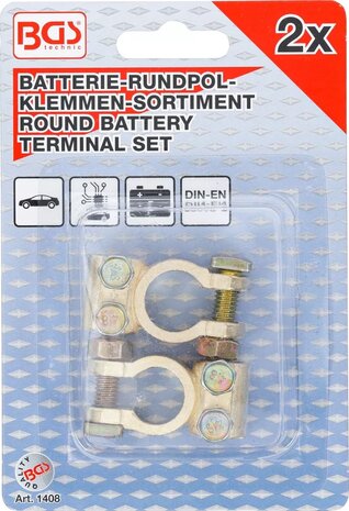 Batterie-Rundsteckverbinder-Set