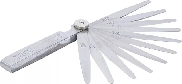 Präzisions-Fühlerlehren, 13 Blatt