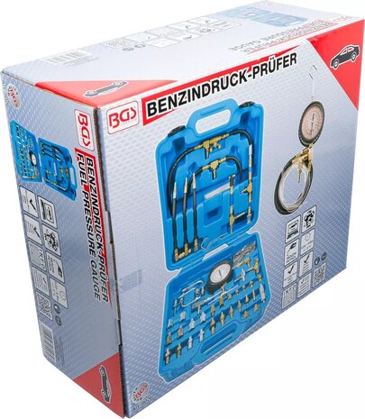 Benzindruck-Prüfer 0 - 8 bar