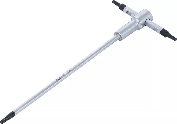 Schraubendreher-Satz mit T-Gleitgriff T-Profil (fur Torx) T10 - T50 9-tlg
