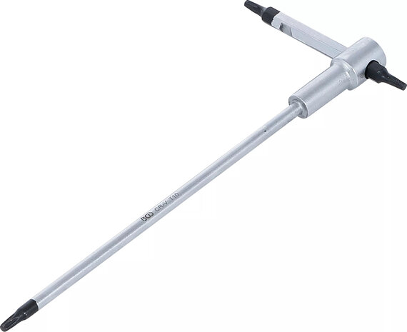 Schraubendreher-Satz mit T-Gleitgriff T-Profil (fur Torx) T10 - T50 9-tlg