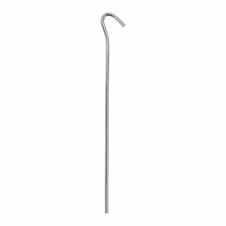 Zelthering 22cm Metall mit offener ose