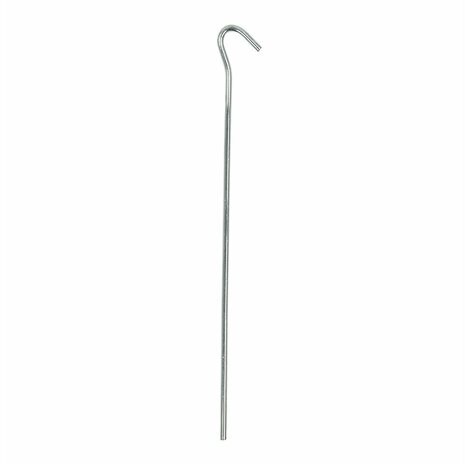Zelthering 25cm Metall mit offener ose