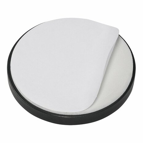 Reflektor rot 58mm selbstklebend mit Grundplatte
