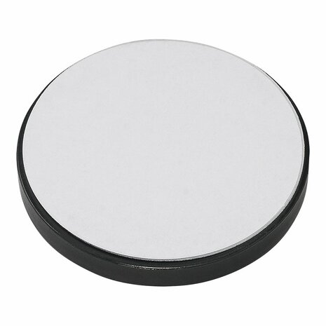 Reflektor weiß 58mm selbstklebend mit Grundplatte